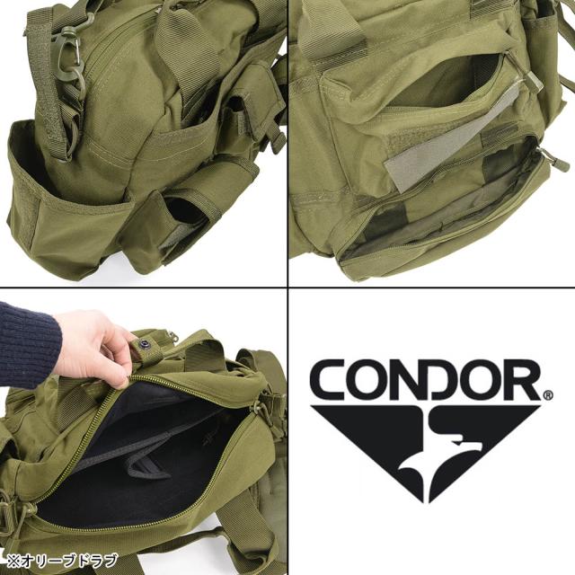 CONDOR ショルダーバッグ レスポンス 136 [ ブラック ][136002]の通販