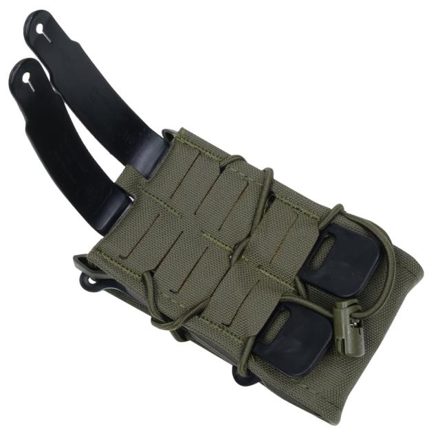 High Speed Gear ライフルマガジンポーチ TACO GEN2 X2R 前後2連 M4/AK/7.62mm 242R00 [ マルチカム ][242r00mc]_6
