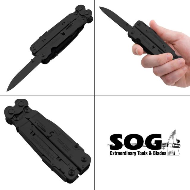SOG マルチプライヤー 16機能 パワーアシスト ナイロンシース付 