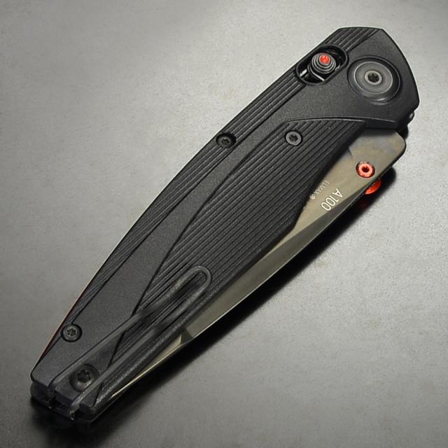 Acta Non Verba Knives 折りたたみナイフ A100 Aロック GRN ブラック