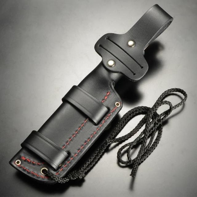 Cudeman アウトドアナイフ NESS WOLF レザーシース付属 208-M[bcud208mr] Cudeman アウトドアナイフ NESS WOLF レザーシース付属 208-M