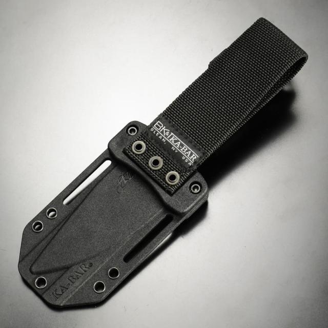 KA-BAR アウトドアナイフ Becker Black Harpoon ハープーン 固定刃 フルタング 樹脂製シース付属 BK18 [ ブラック ][bkr18bk]_6