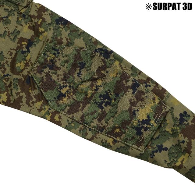 SRVV コンバットシャツ TRIARIUS SHIRT ST リップストップ生地 ロシア製 [ SURPAT Savanna / Mサイズ ][csttrrssasm]_6