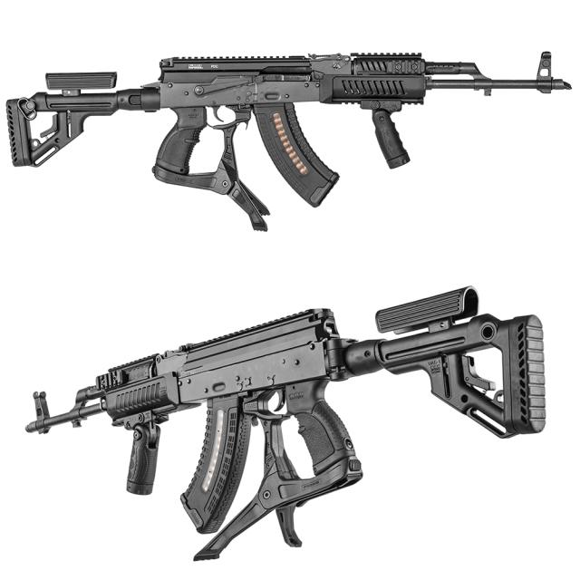 ［FAB  defense］ＡＫ47用実銃用ストック 楽天市場】FAB DEFENSE UASバットストック AK47/AKM/AK74用