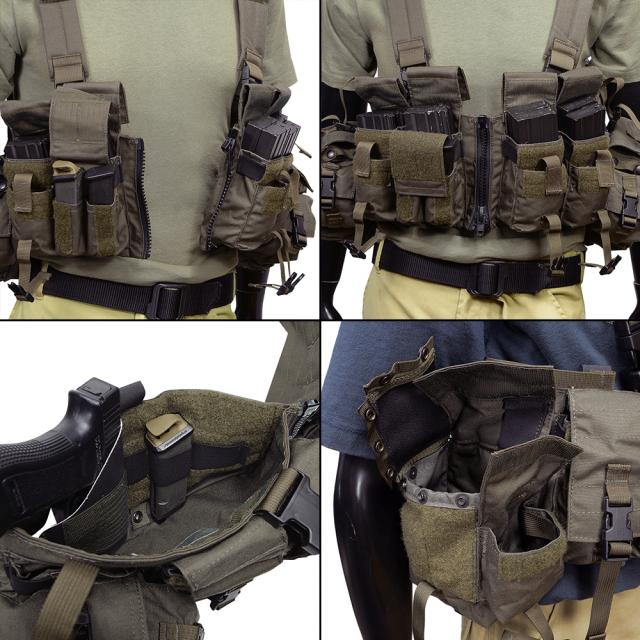 LBT-1961A　ロードベアリングチェストリグ LBT ロードベアリング チェストリグ M4/M16用 フロントジッパー