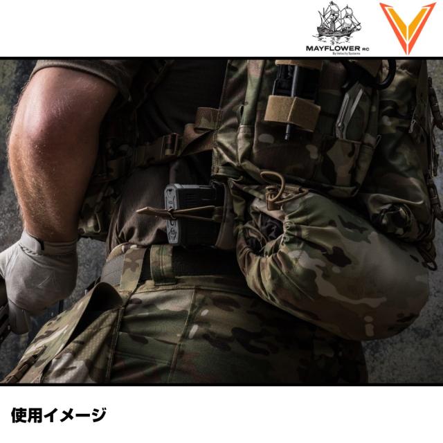 MAYFLOWER RC リアドロップダウンポーチ Jacket Stash Pocket [ コヨーテブラウン ][mfjspcb]_6