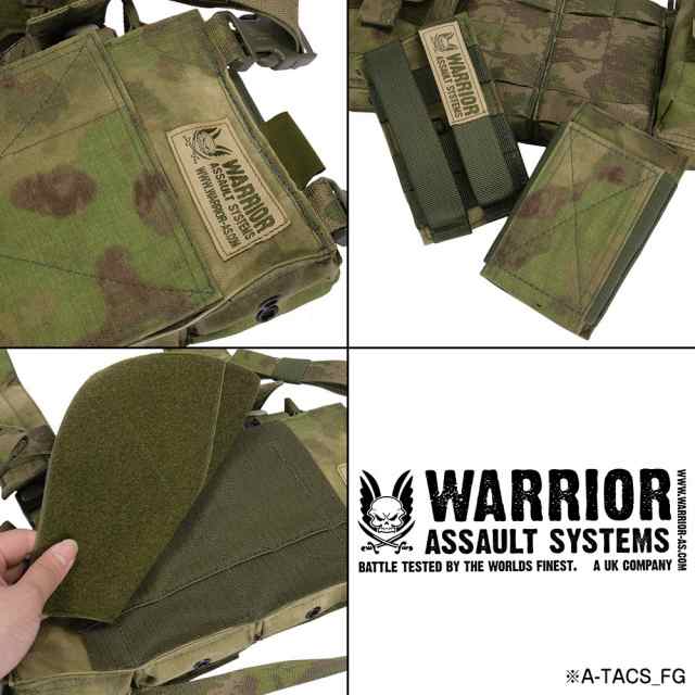 WARRIOR ASSAULT SYSTEMS パスファインダー チェストリグ M4マグ8本収納可 [ レンジャーグリーン ][pcrrg]の通販は