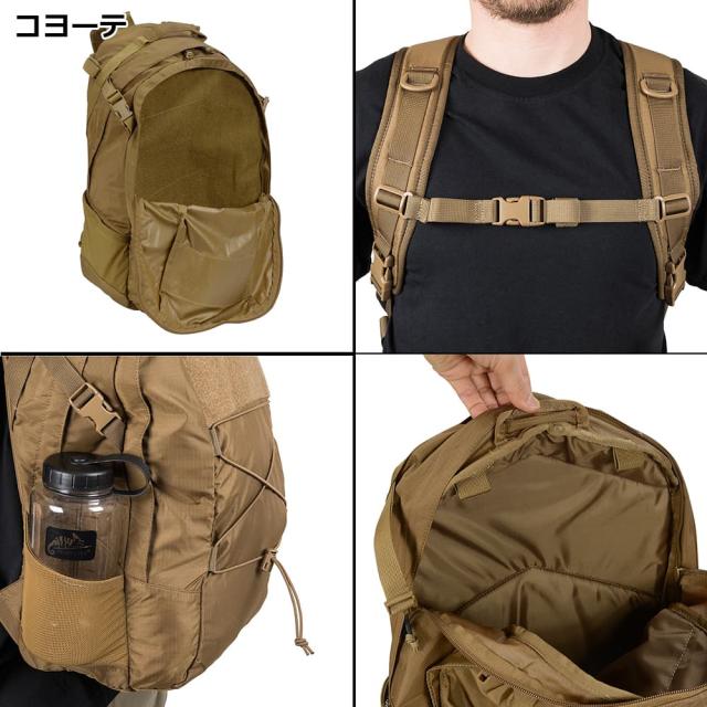 HELIKON-TEX バックパック EDC Lite Backpack リップストップナイロン PL-ECL-NL [ オリーブグリーン ][pleclnl02]_6