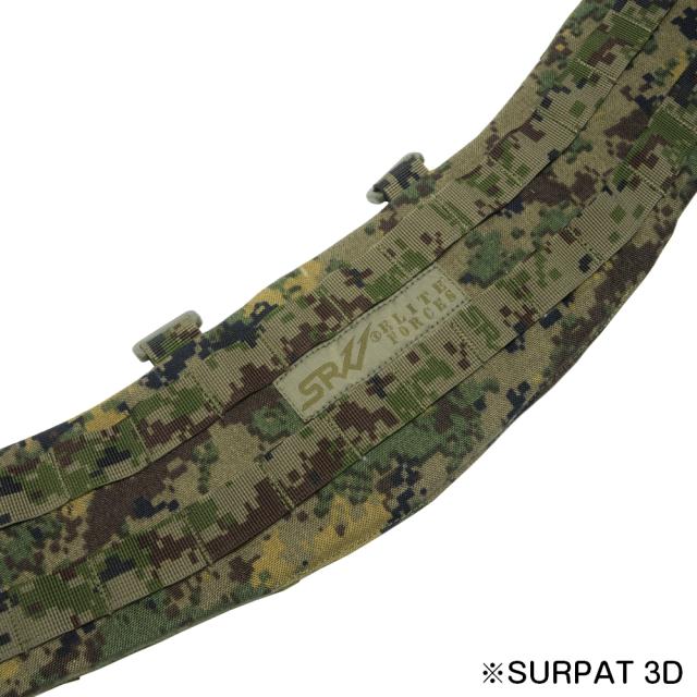 SRVV ベルトパッド Tactical Belt SHERMAN コーデュラナイロン製 MOLLE [ SURPAT Savanna / Mサイズ ][ra13201]_6