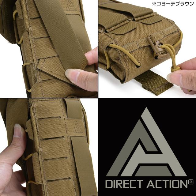 米軍放出品　DIRECT ACTION ラジオポーチ　黒 米軍放出品 DIRECT ACTION ラジオポーチ 黒（POUCH – キャプテン