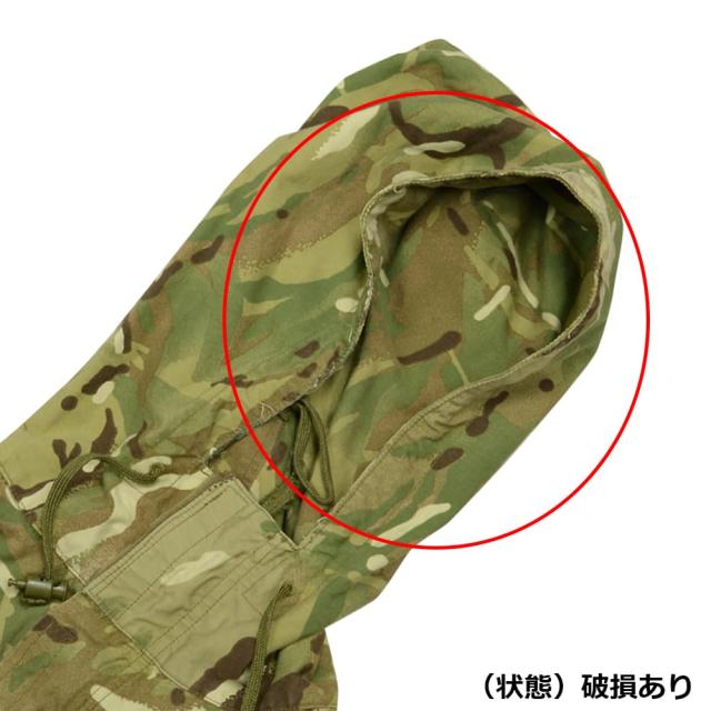イギリス軍放出品 マウンテンパーカー 裏地メッシュなし 国旗パッチ付き MTPカモ 防風 防寒 スモック 大サイズ [ 180/104 / 良い ][ra15893]_6