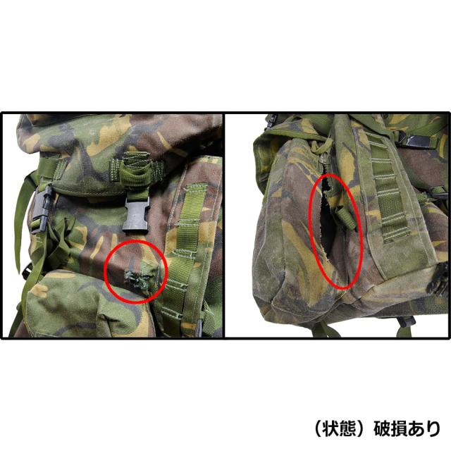 イギリス軍放出品 バックパック DPM迷彩 MOLLE対応 PLCE装備 [ ロング / 可 ][ra16753]_6