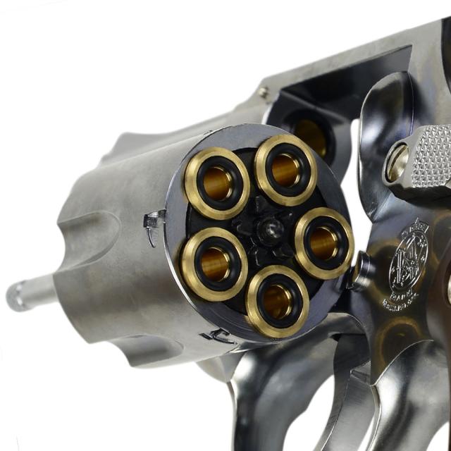 マルシン ガスガン S&amp;W M60 チーフスペシャル 3インチ シルバーABS 木目調プラグリップ 032514[ra18913]_6