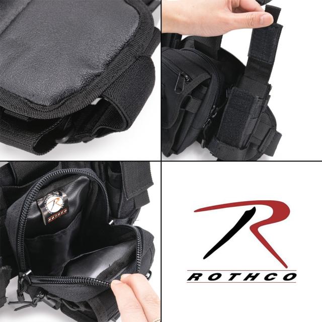 ROTHCO ミリタリーポーチ ドロップレッグ ユーティリティ [ ブラック ][ro10750]_6