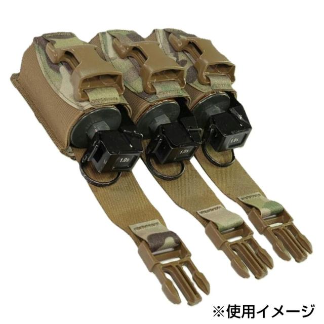 Warrior Assault Systems フラッシュバンポーチ 40mm 三個用 レーザーカット W-LC-T40-FBP [ マルチカム ][wlct40fbpmc]_6
