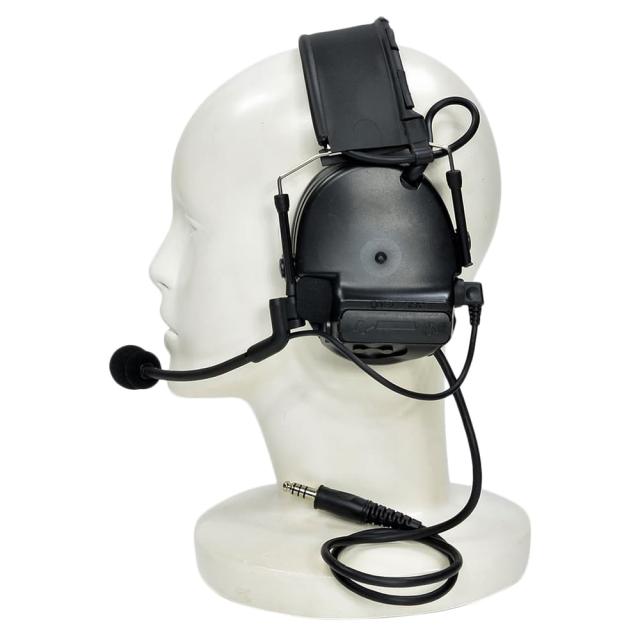 TAC-SKY タクティカルヘッドセット COMTAC III 集音マイク [ ブラック