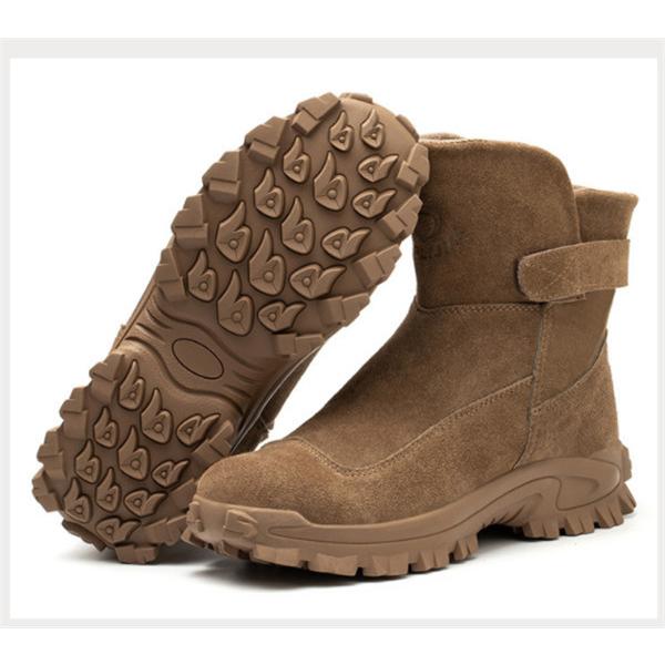 安全靴 メンズ レディース ワークブーツ ハイカット 裏ボア つま先保護