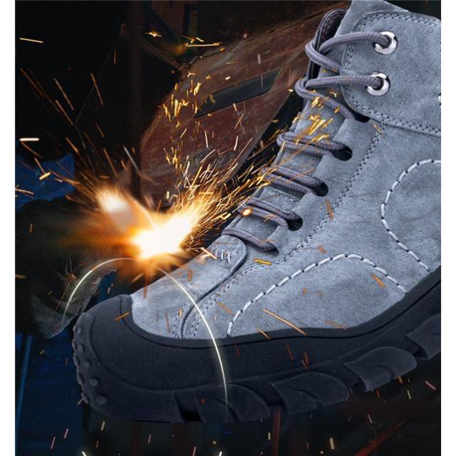 安全靴 メンズ ワークブーツ ハイカット ブーツ 作業靴 鋼鉄先芯 裏起毛 防水 防寒 スニーカー 滑り止め 耐摩耗 衝撃吸収 登山 アウトドア 安全靴 メンズ ワークブーツ ハイカット ブーツ 作業靴 鋼鉄先芯 裏
