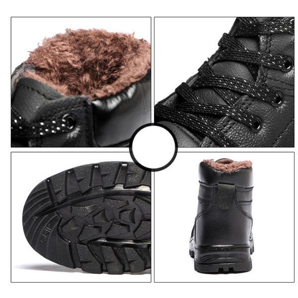 安全靴 メンズ レディース ワークブーツ 裏ボア ハイカット つま先保護