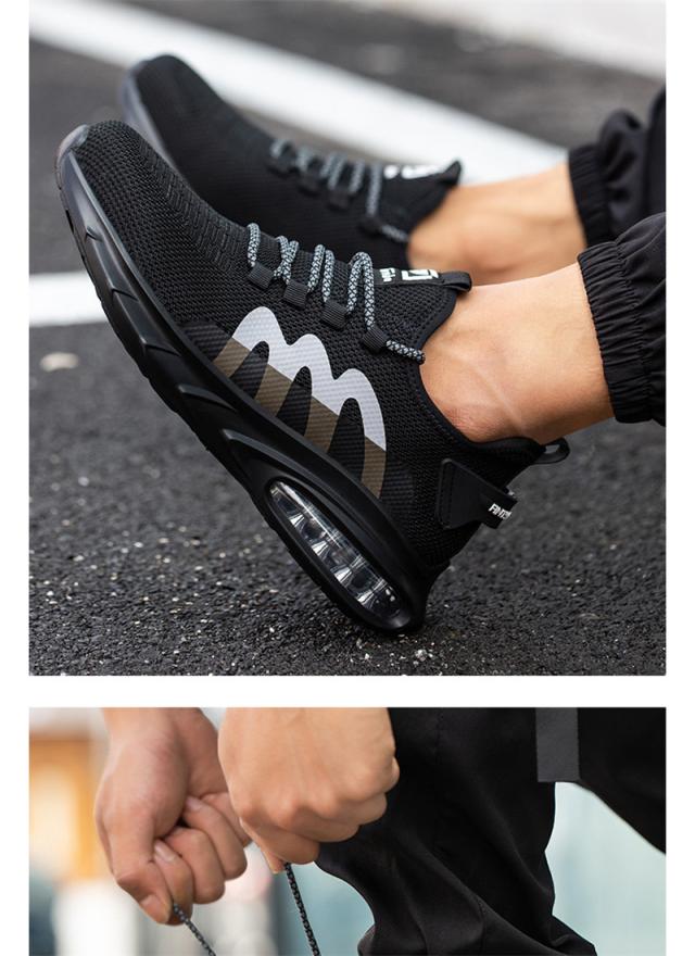 超人気 安全靴 作業靴 メンズ レディース メッシュ 先芯入 つま先保護 踏み抜き防止 耐磨耗 軽量 通気 軽い 大きい 靴 滑りにくい 作業用品 シューズ 靴