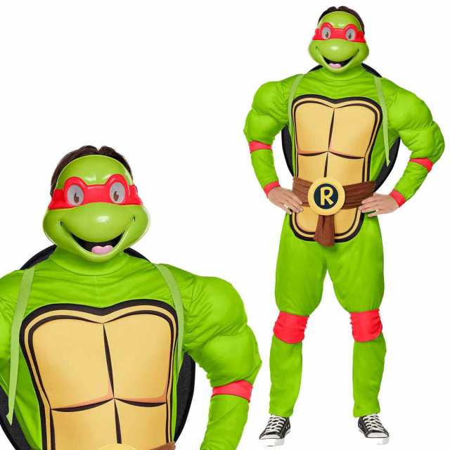 ミュータントタートルズ コスプレ ラファエロ 大人用 衣装 アニメ 専門 コスチューム パニック Teenage Mutant Ninja  Turtles｜au PAY マーケット