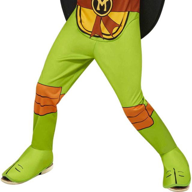 ミュータントタートルズ コスプレ ミケランジェロ 衣装 キッズ 子供