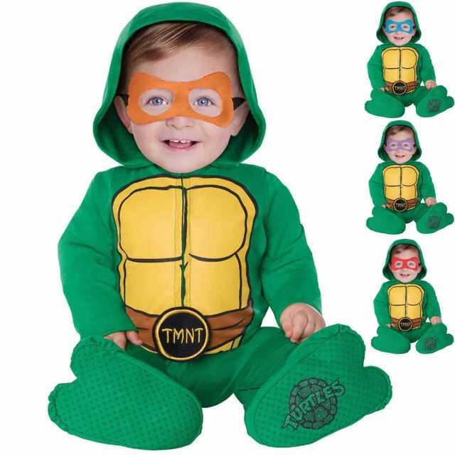 ミュータントタートルズ コスプレ 着ぐるみ 衣装 ベビー 幼児 コスチューム ハロウィン 専門 Teenage Mutant Ninja Turtlesの通販は