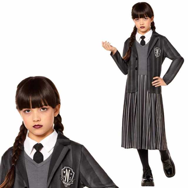 ウェンズデー コスプレ 衣装 アダムスファミリー 仮装 キッズ子供 制服 ワンピース ハロウィン Wednesdayの通販はau PAY マーケット  - LA LA au PAY マーケット店 | au PAY マーケット－通販サイト