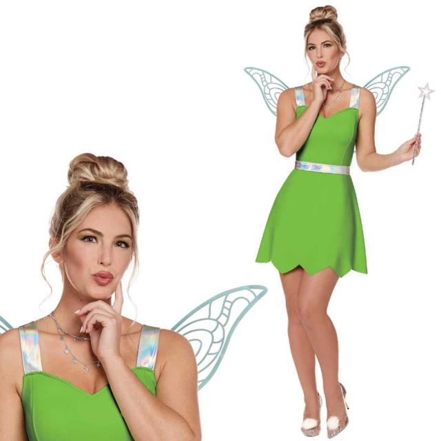 ティンカーベル　大人　コスプレ Amazon.co.jp: Disney Tinker Bell Deluxe Adult Costume