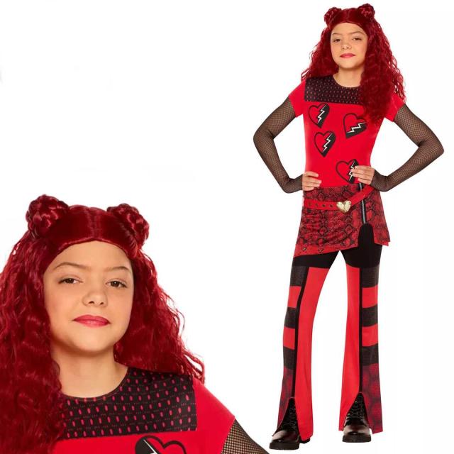 ディセンダント コスプレ 子供 ハートの女王 レッド レディース 衣装 衣装 Descendantsの通販は 13,500円