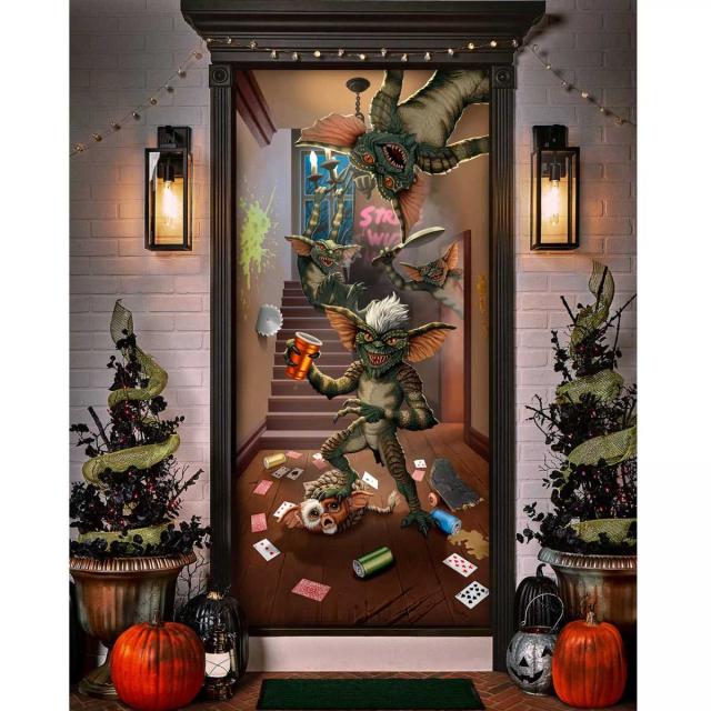 グレムリン ハロウィン 飾り付け ドア ギズモ 玄関 おしゃれ 室内
