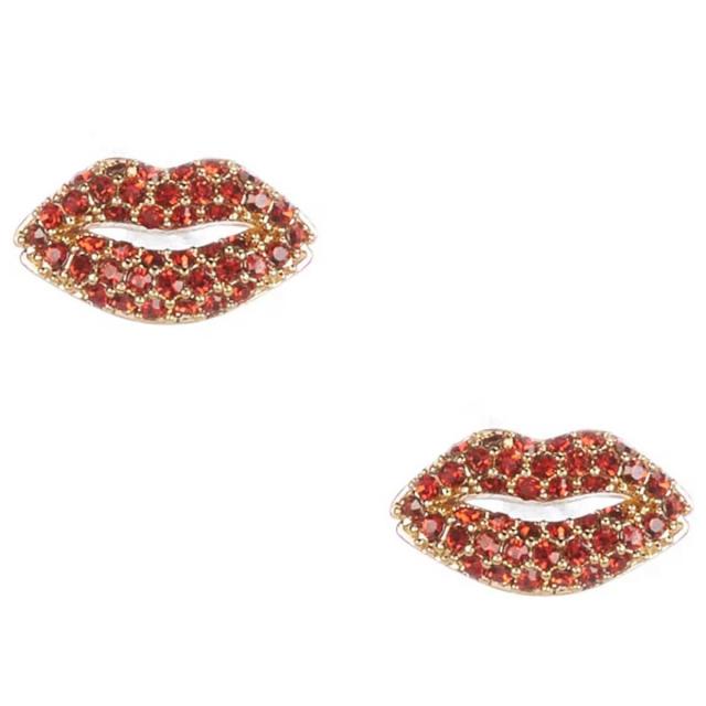C015/kate spade/レッドハート エナメル ボリューム ピアス C015/kate spade/レッドハート エナメル ボリューム ピアス