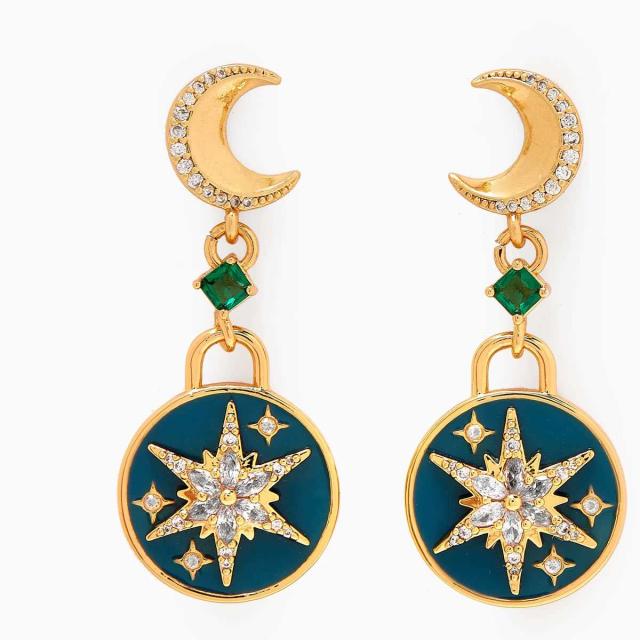 ケイトスペード ピアス 三日月 ブランド ビジュー スター 落ちない キャッチ 星 Kate Spade New Yorkの通販は 21,096円