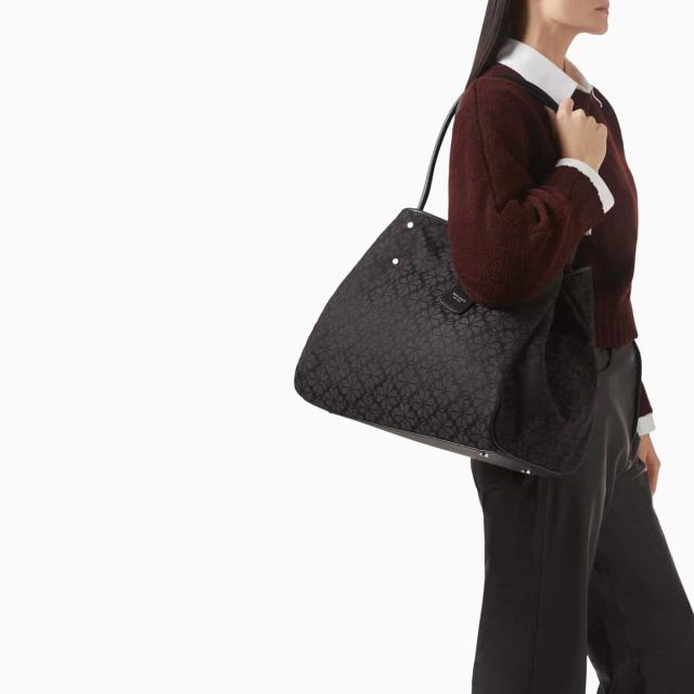 ケイトスペード♠️トートバックA4 Kate Spade ブラック ノットラージ