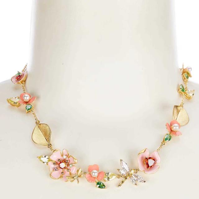 ケイトスペード ネックレス ブランド レディース 花 大きめ