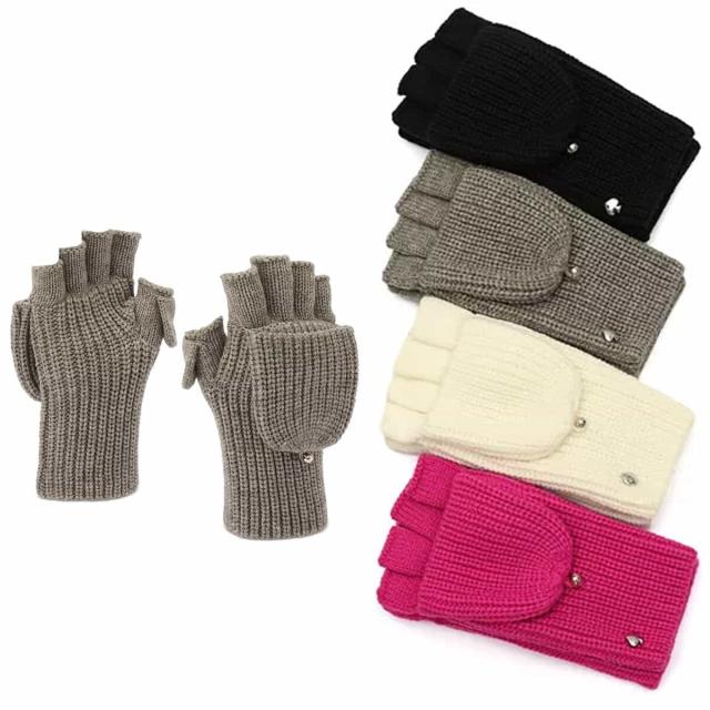 ケイトスペード 手袋 レディース ブランド ミトン 指なし 2Way おしゃれ スマホ Kate Spade New York