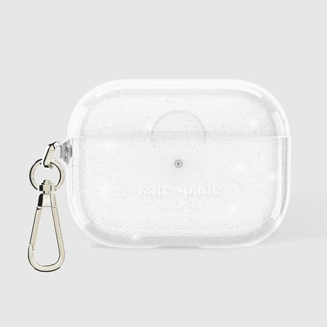 ケイトスペード AirPods Pro 第2世代 ケース ブランド おしゃれ カバー シリコン クリア Kate Spade New York
