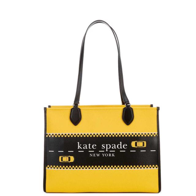 ケイトスペード トートバッグ レディース ブランド タクシー キャンバス 軽量 かわいい ファスナー付き Kate Spade New York
