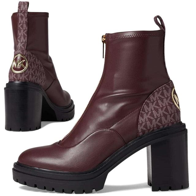 送料無料 マイケルコース サイドゴアブーツ レディース 本革 ブランド