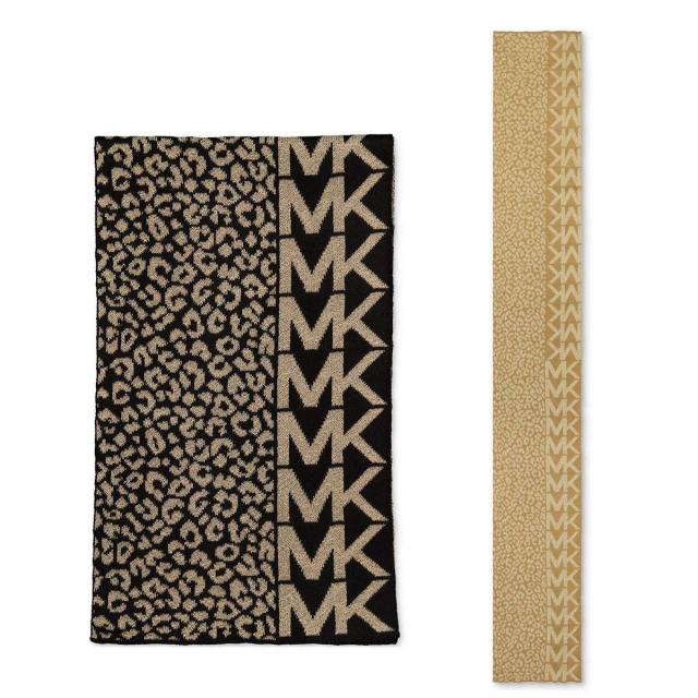 【新作】MICHAEL KORS 白 マフラー MICHAEL MICHAEL KORS マイケル コース MICHAEL KORS ☆MK柄