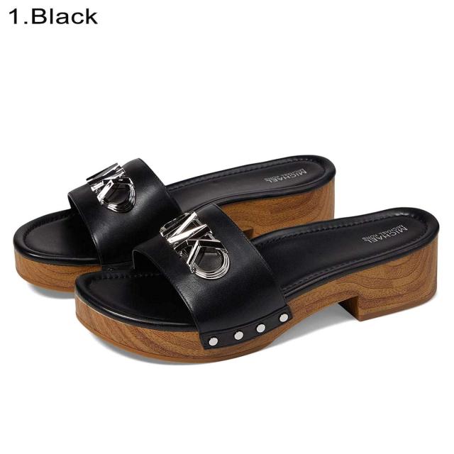 送料無料 マイケルコース サンダル レディース オープントゥ 歩きやすい 今年流行る 本革 ブランド 大きいサイズあり Michael Kors 送料無料 マイケルコース サンダル レディース オープントゥ 歩き