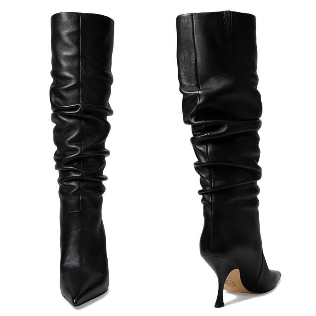 マイケルコース ブーツ レディース ロング ブランド 本革 10cm チャン