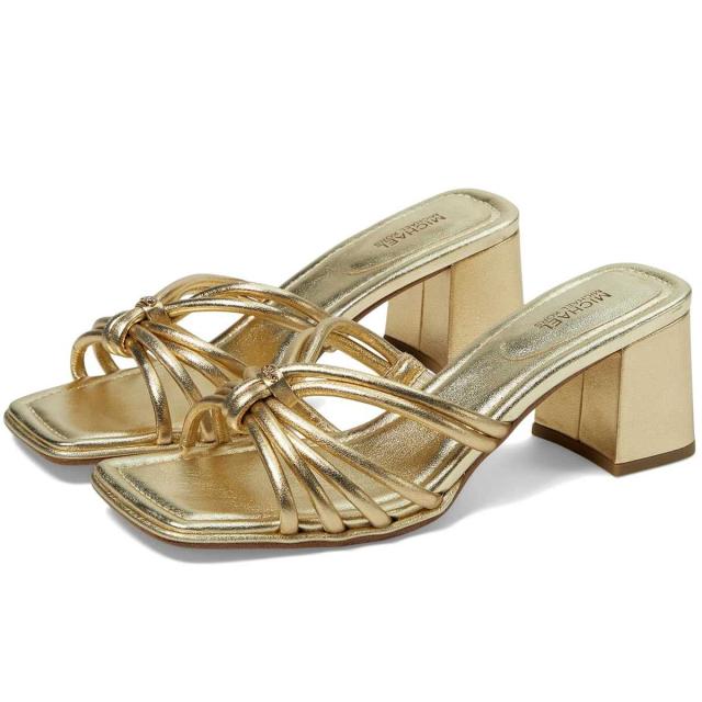 マイケルコース サンダル レディース 疲れない メタリック きれいめ ミュール ブランド 大きいサイズ Michael Kors