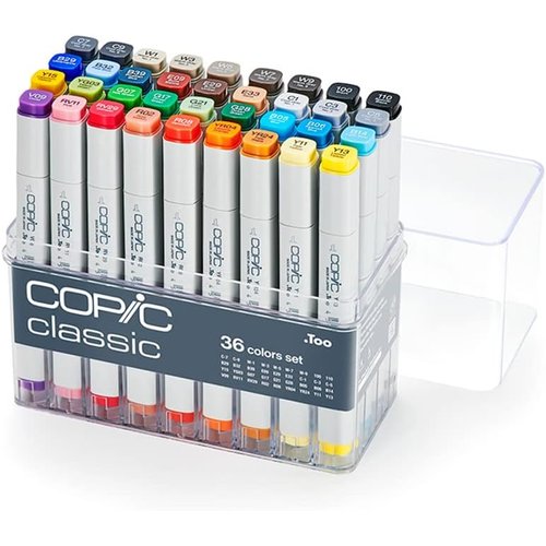 Copic classic透明ケース付き 【公式通販】