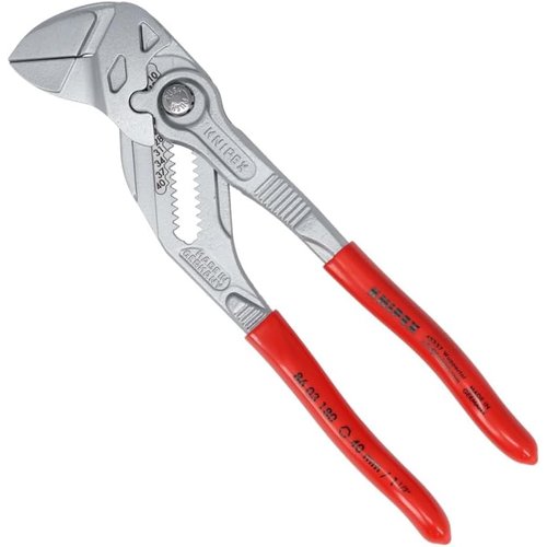 クニペックス Knipex 開口範囲調整可能なネジ用ツール プライヤーレンチ 全長180mm 8603-180