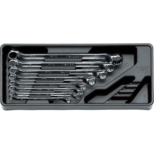 京都機械工具 KTC めがねレンチ セット 8本組 TM508