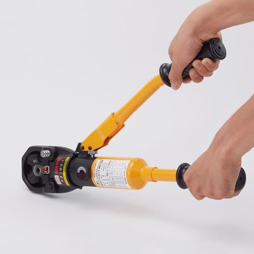 ロブテックス 手動油圧式圧着工具 使用範囲14〜150 AKH150S_9