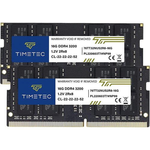 Timetec 32GB KIT 16GBx2枚 DD ffered ノートPC ミニPC オールインワンPC用