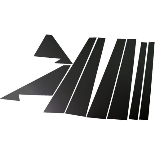 BRIGHTZ パジェロ V70系 超鏡面ブラックメッ C バイザー無し用 PIL-BLA-269 5147