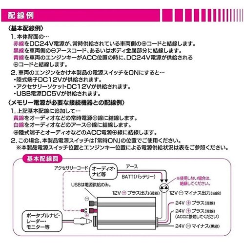 メルテック meltec 車載用 DCDCコンバーター ・USB1口1A 配線タイプ Meltec ED-160